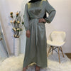 Abaya Femme Satin
