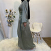 Abaya Femme Satinée