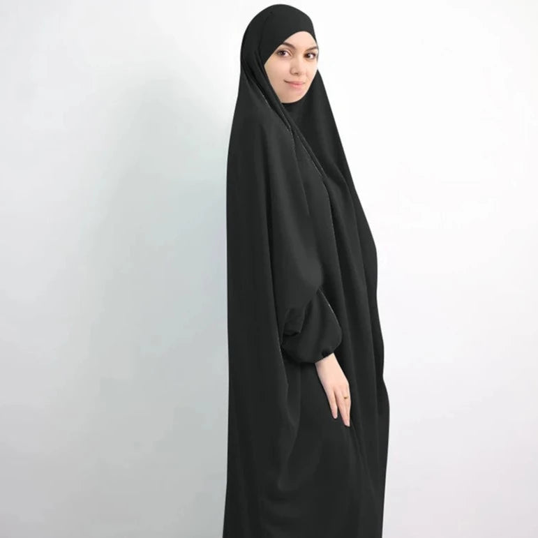 Jilbab noir outlet