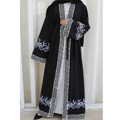Abaya Dubai Luxe Noir