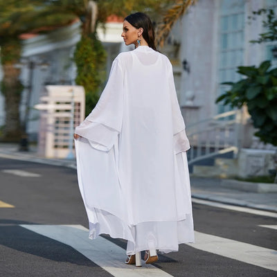 Kimono Long Blanc