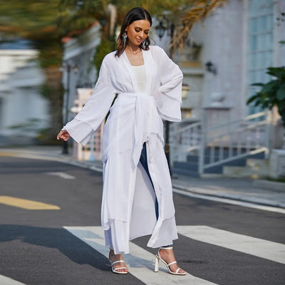 Kimono Long Blanc