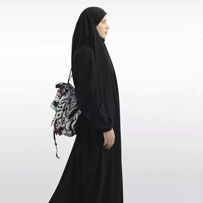 Jilbab Femme Noir