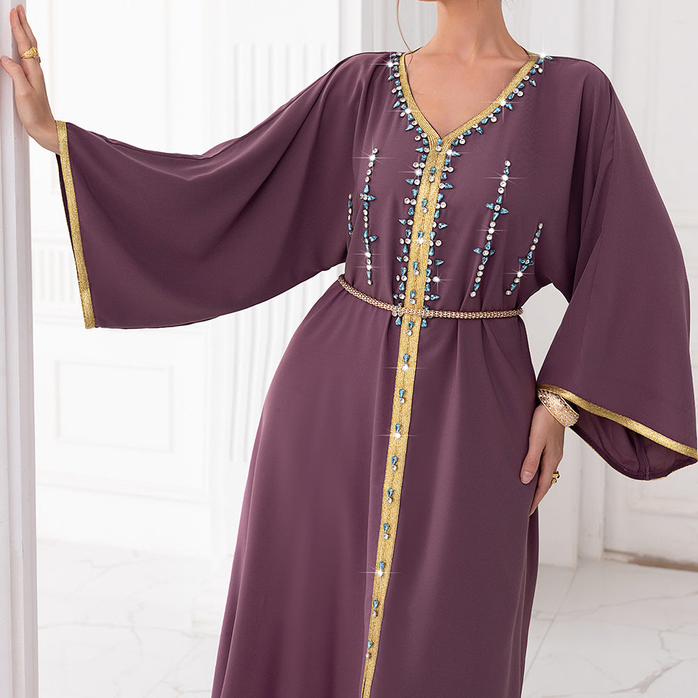 Djellaba femme manche clearance longue