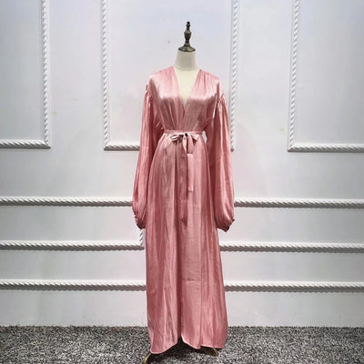 Abaya Kimono Rose Poudré