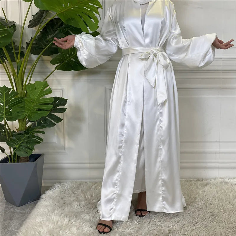Kimono Blanc Transparent Femme