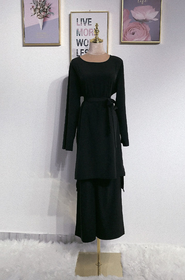Abaya Noir Dubaï