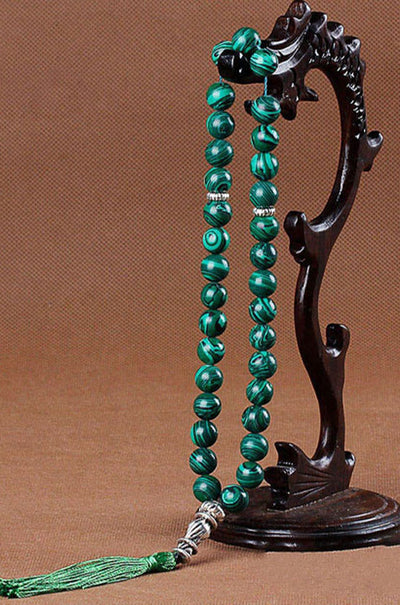 Chapelet Musulman Vert Émeraude