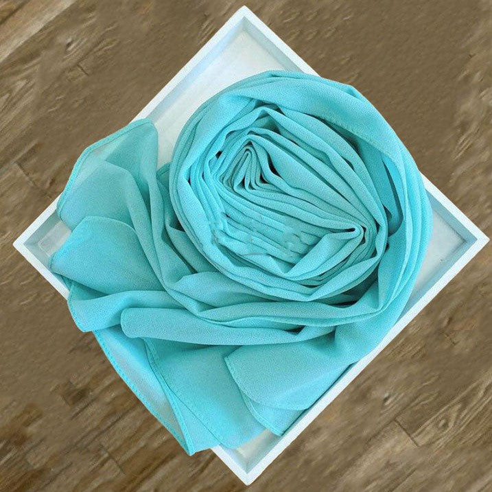 Hijab Bleu Turquoise
